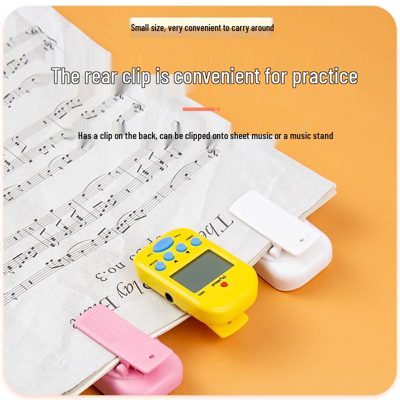 Wonderful M50 Mini Metronome: Electronic Rhythm Keeper for Piano, Guitar, Violin, and Guzheng.