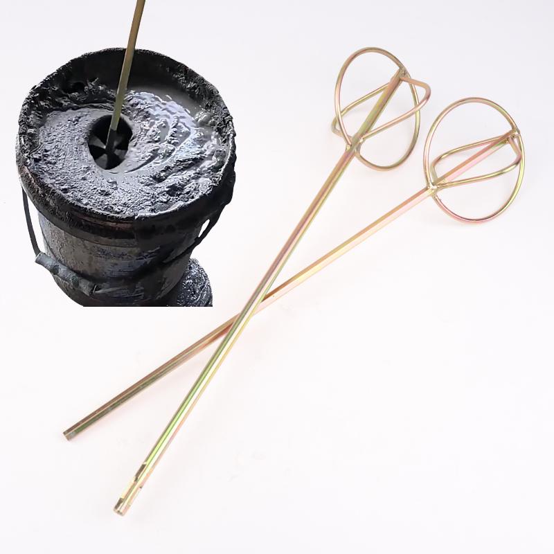 Special 125mm Putty Powder Coating Paint Electric Mixer Rod Head Cement Mixing Rod Mixer Drill Paint Plaster Mortar Stirring Rod