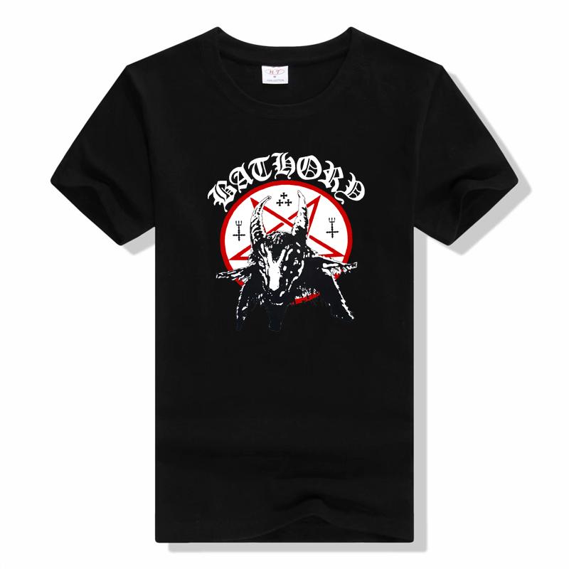 Darkthrone trička Bathory Unisex tričko Léto Ležérní Bavlna Trička Funny Streetwear Grafika Unisex tričko s krátkým rukávem