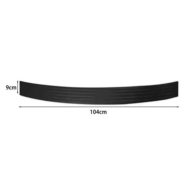 Rear Bumper Guard PVC Rubber Protector Strip Car Trunk Door Sill Plate Protector For XPeng P5 P7 P7+ G3 G6 G9 X9 MONA M03