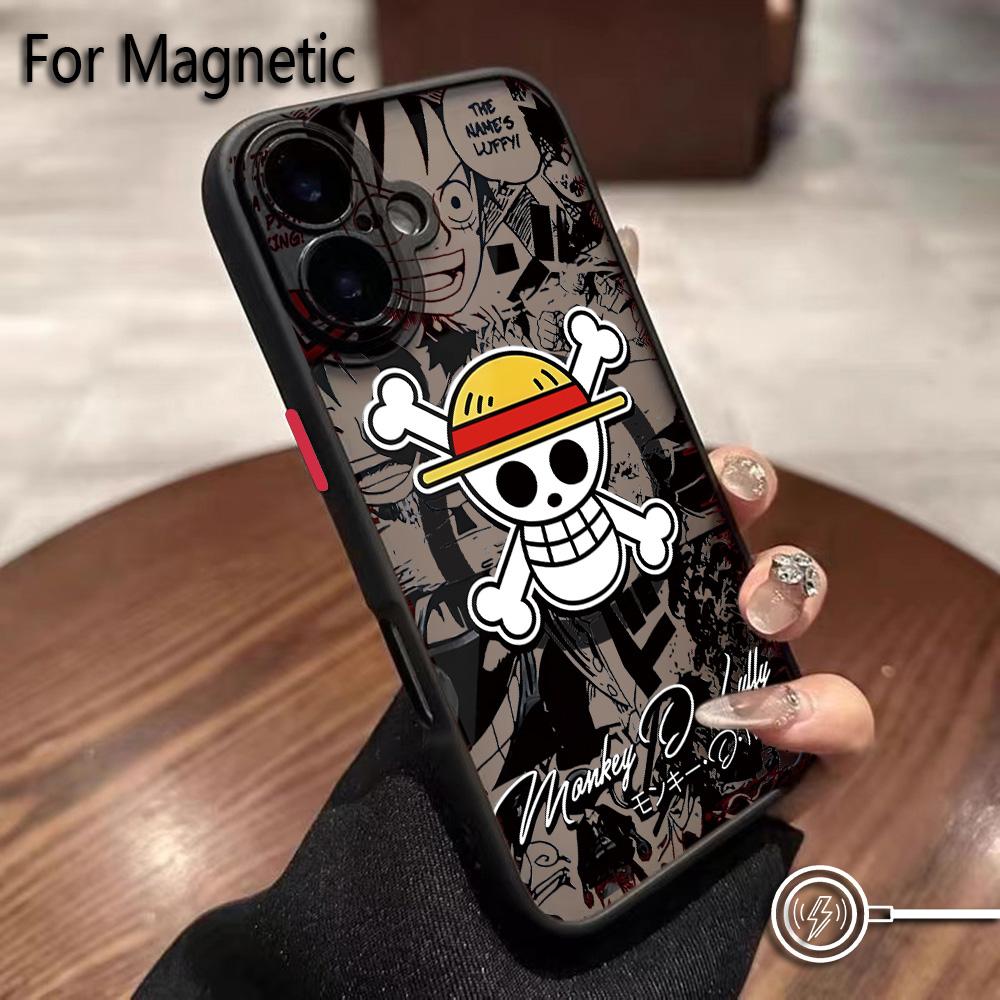 

Anime Ones Pieces Luffys Zoros Phone Case For Samsung Galaxy S25 S24 S23 S22 S21 S20 FE Plus Ultra 5G Matte Magnetic Samsung S20 FE