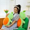 Persimmon Turtle Plush Toy Stuffed Animal Doll Cartoon Decoration Kids Gift