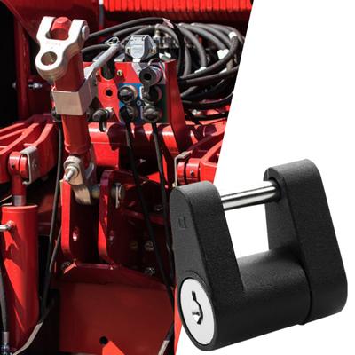 Trailer Tongue Coupler Lock High Strength Rustproof Corrosion Resistant Zinc Alloy