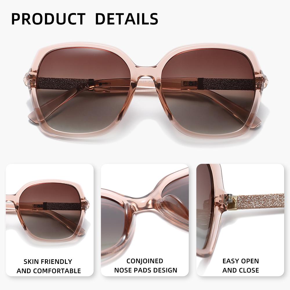 R.Bsunny Vintage Classical Polarized Sunglasses Unisex UV400 Protective Anti-Glare Outdoor Sports Driving Popular Casual Fashion Eyewear