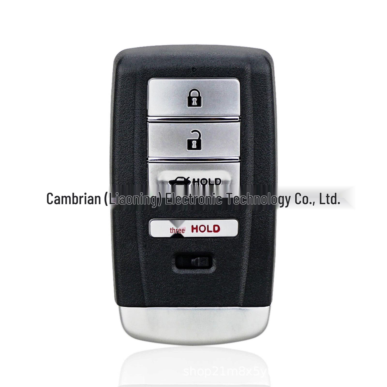 

Умный пульт с 4 кнопками для ключа Honda KR5V1X 5.4*4.2*1.4 cm чёрный