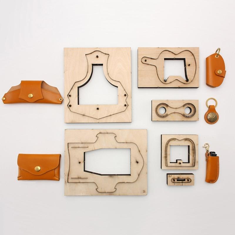 Professionelles Ergonomisches Lederbearbeitungs-Lederhandwerkszeug Handheld DIY Handwerksmesser Schneiderform für Künstlerische Projekte