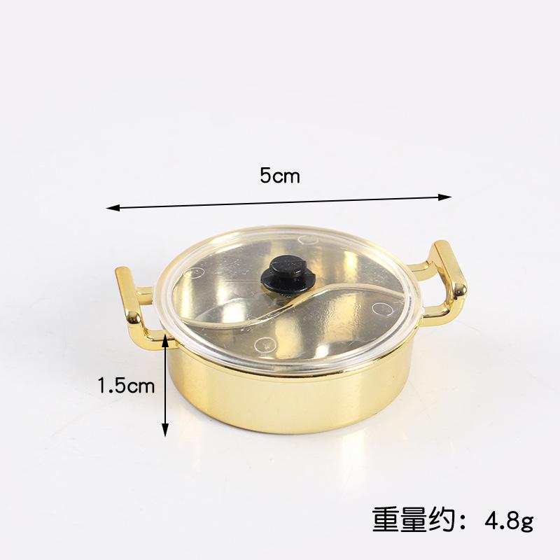 Mini Miniature Simulation Plate Small Bowl Tableware Diy Food Play Accessories Mini Container Play House Kitchen Toys