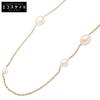 TIFFANY&Co. 750YG Elsa Peretti Pearl 12P By the Yard Necklace Yellow GoldUsed