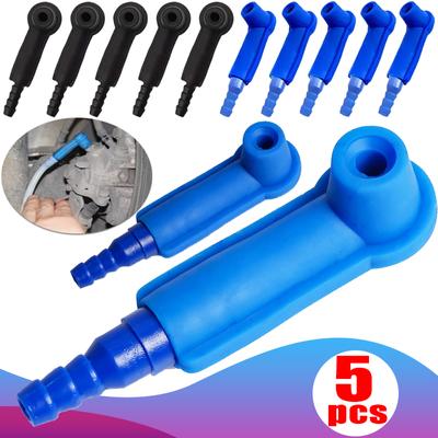 1/5pcs Brake Oil Suction Pipe Connector Auto Brake Oil Replacement Parts Special Connector For Oil Suction Pipe Oil Suction Pump