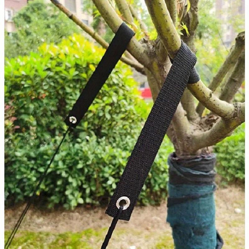 10 piezas de cinturón de árbol a prueba de viento, antihuracanes, estereotipado, correa fija de nailon, buen soporte para ramas recién plantadas, accesorio de jardín