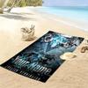 Name Custom Linkin Park Print Beach Towel, Large Soft Quick Dry Towel for Beach Camping Swimming