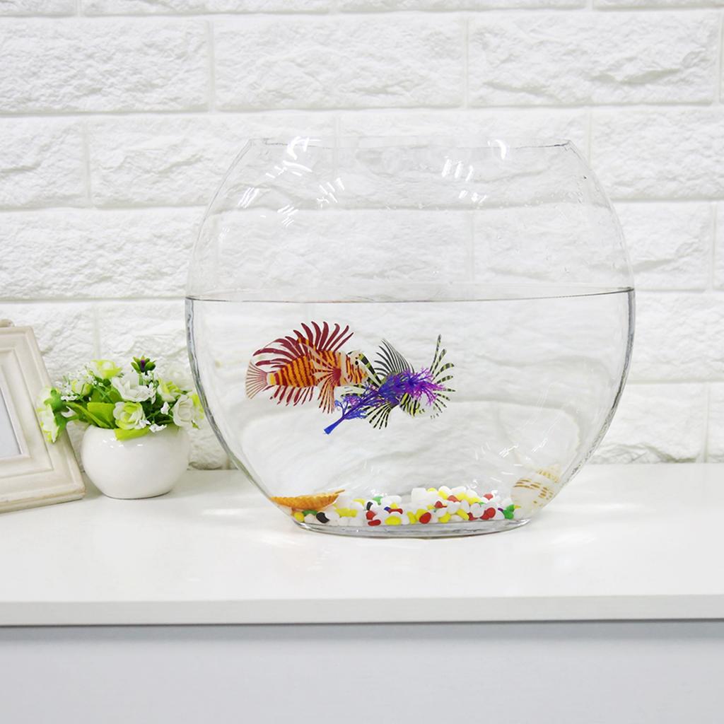 Aquarium Artificial Fish Tank Landscape Decoration Glow Simulation Animal Ornaments
