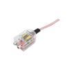Universal Car High To Low Impedance Converter Transparent Impedance Amplifier Adapter for Automobile