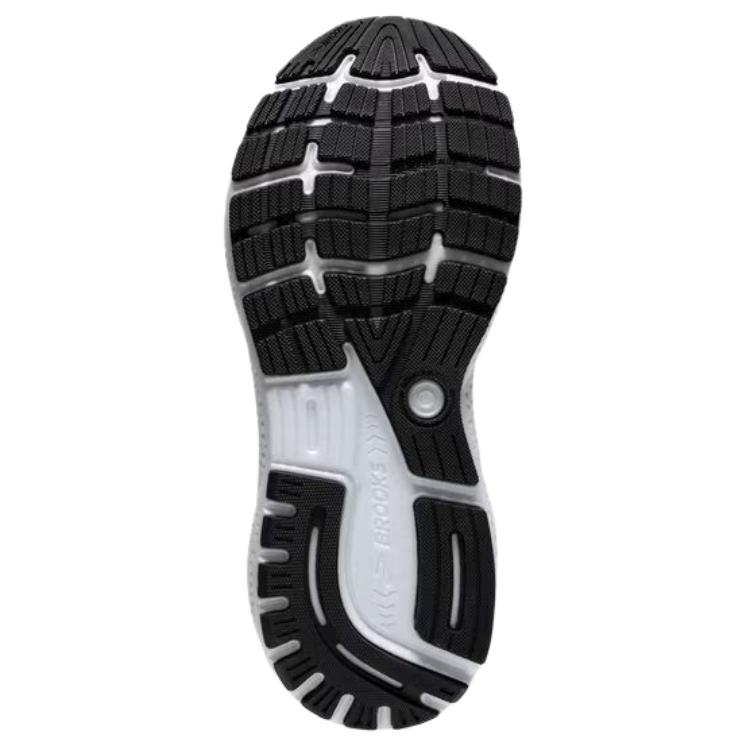Brooks Ghost 16 Black Grey Men Sneakers White 110418-1D-090