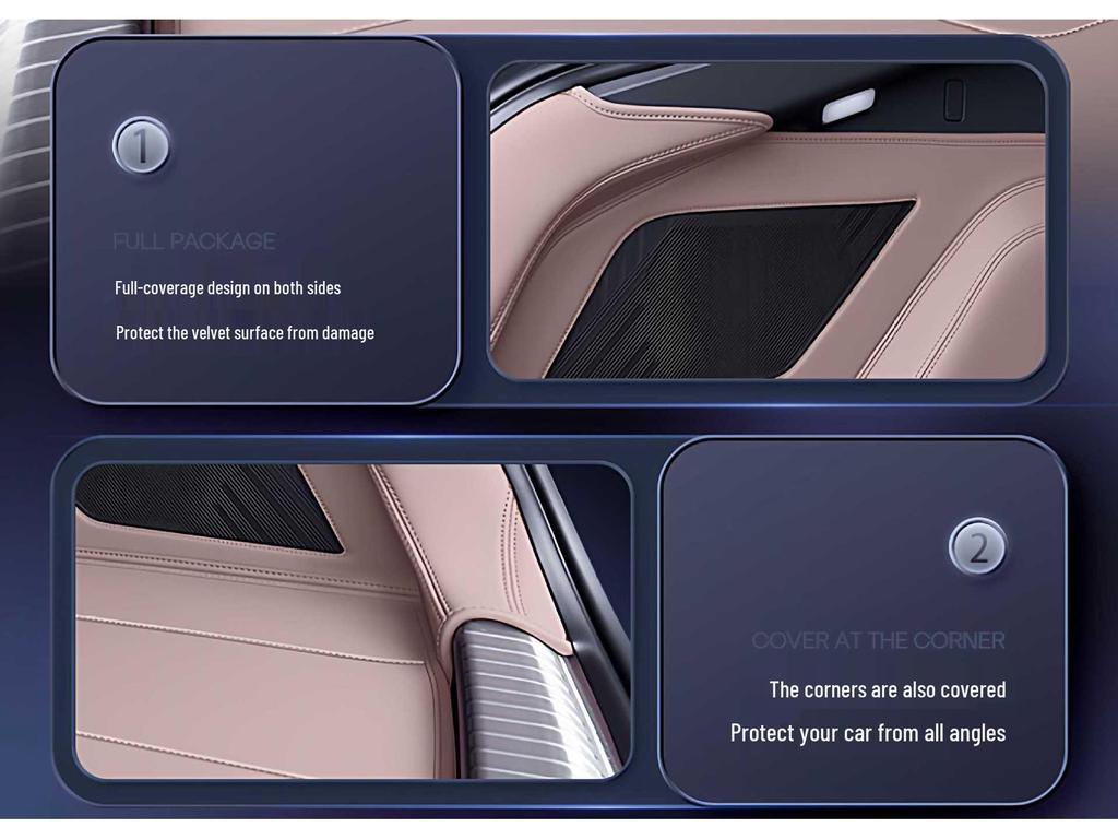Ideal i6 2025 Full Coverage Trunk & Front Mat for Car Interior