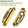 Glass+Diamond Watch Case for Apple Watch Series 8 7 6 SE 5 4 321 Screen Protector iWatch 45mm 41mm 44mm 40mm 42mm 38mm PC Cover