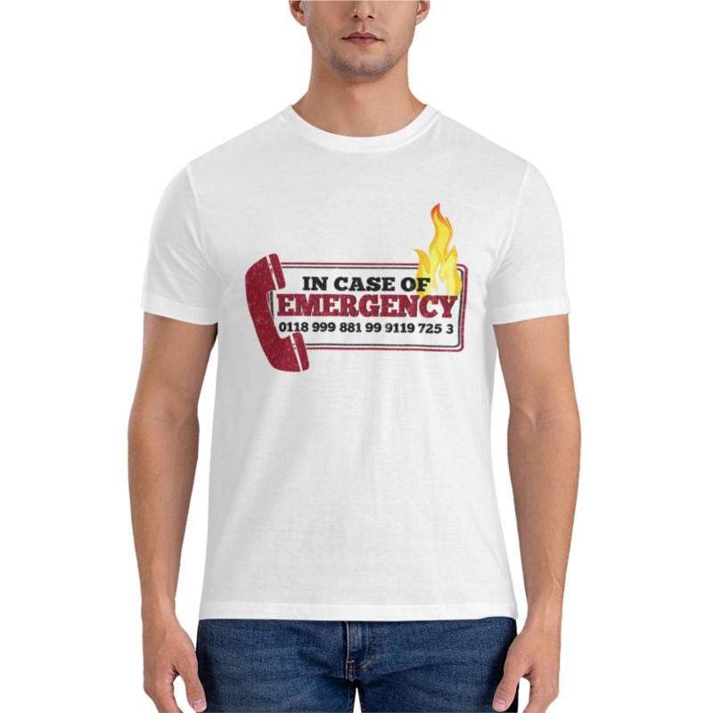 It Crowd Inspired New Emergency Number 0118 999 881 99 9119 725 3 Moss and the Fire Essential TShirt Short tshirt