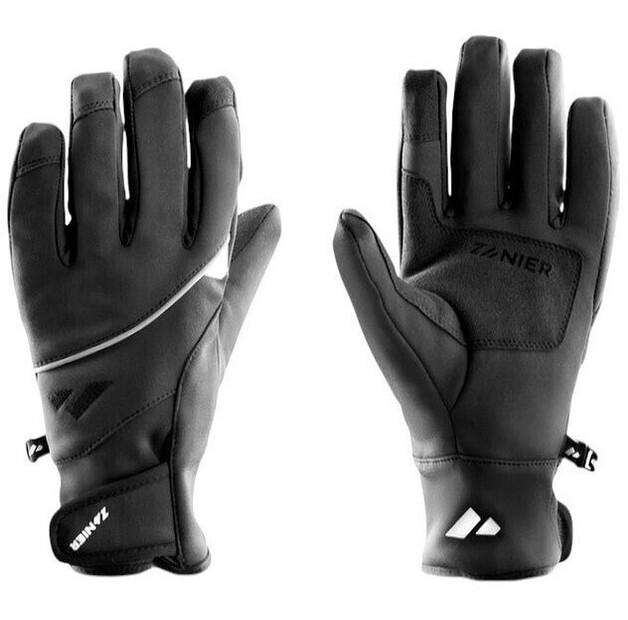 Велосипедные перчатки Zanier Tour Windstopper (чёрные) 9,5