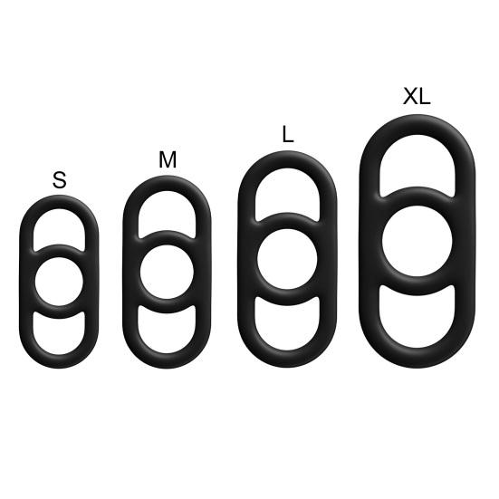 Stretchable Penis Delay Ring Waterproof Silicone Ejaculation Sex Dildo Ring for Bedroom