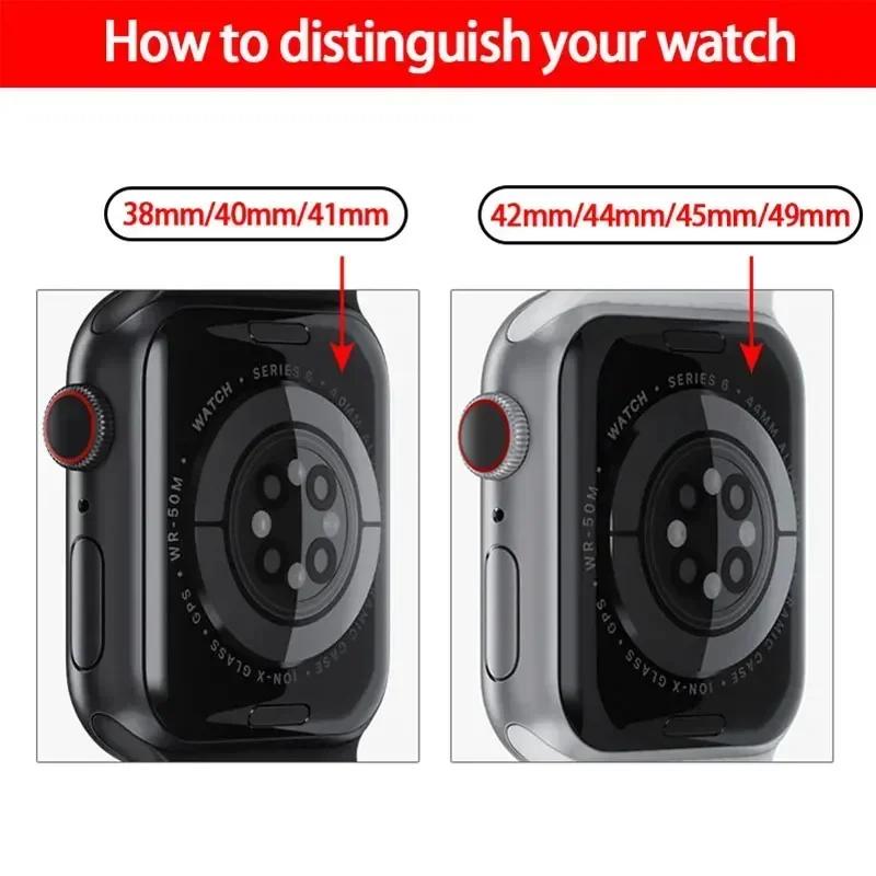 Strap For Apple Watch Ultra 3 Band 49mm 44mm 45mm 46MM 41mm 40mm 38mm 1:1 Original Ocean Belt iWatch Series 11 10 9 8 7 Se Bands