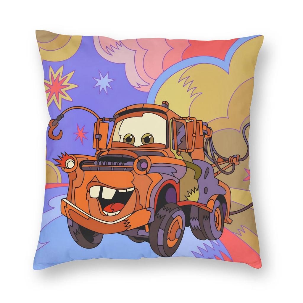 Lighting McQueen Cars Pillowcase Double-sided Printing Polyester Cushion Cover Decorative  Pillow Case Cover Home Drop Shipping