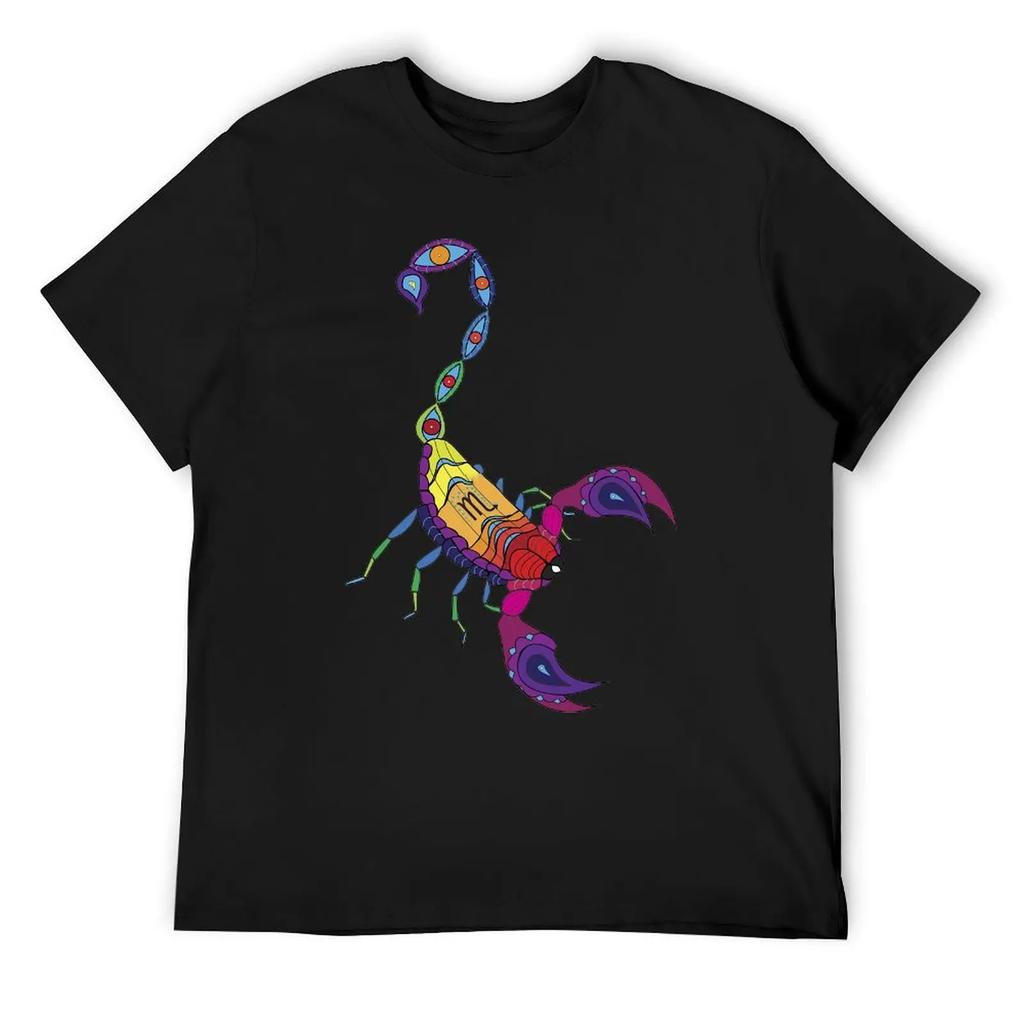 Scorpio Twelve Contellation (5) T-shirts Funny T-shirt Crewneck Campaign  Humor Graphic Leisure Eur Size