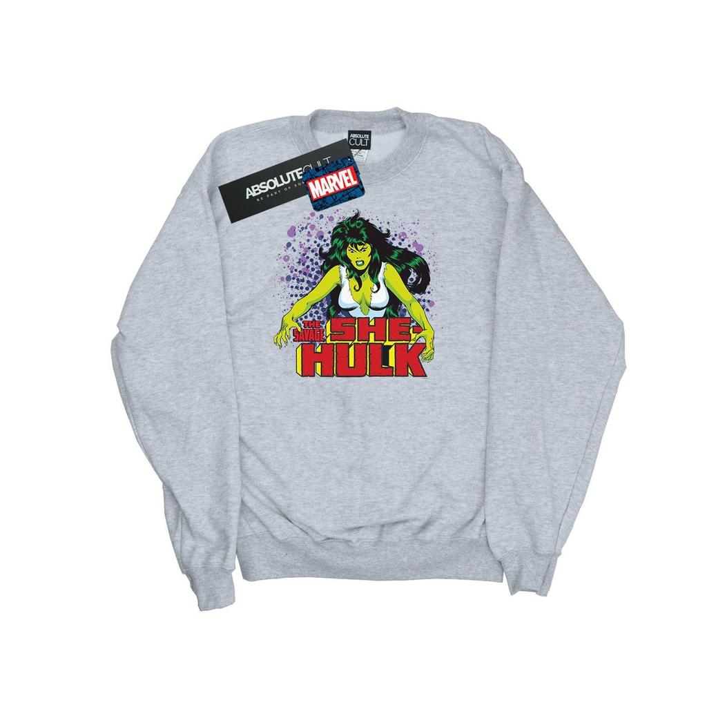 Marvel Womens/Ladies The Savage She-Hulk Sweatshirt