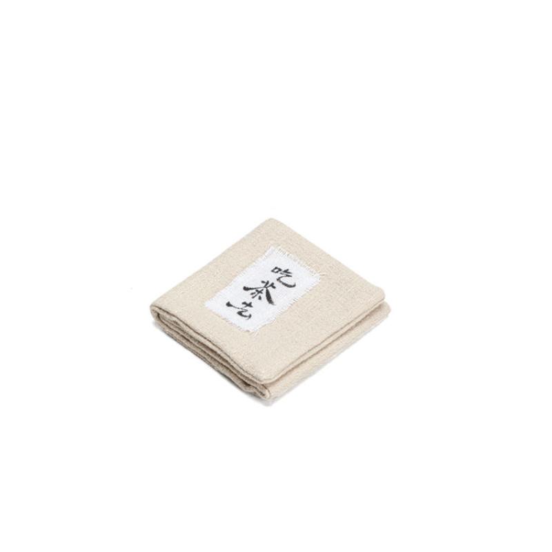 Double Sided High-grade Absorbent Tea Cloth Simplicity Household Creative Kung Fu Teaware Thickened Towel Zen National Wind Mat