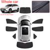 Car Black Windows Privacy Sunshade For MG HS 2018-Present Auto Anti-UV Heat Insulation Protect Cover Interior Accessories
