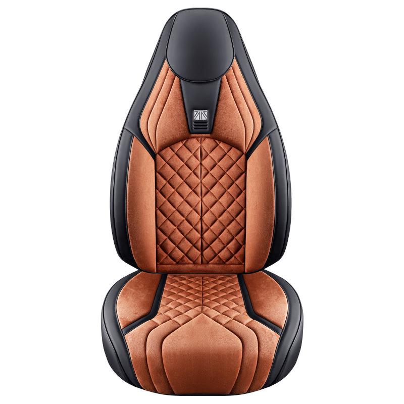 3D Rameses Sports Car Seat Cover - All-Season Comfort for 5 Seats, Fits Most New Energy Vehicles