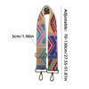 Hand DIY Embroidery Vintage Style Adjustable Shoulder Strap Colorful Crossbody Replacement Strap Handbags Purse Accessory Strap