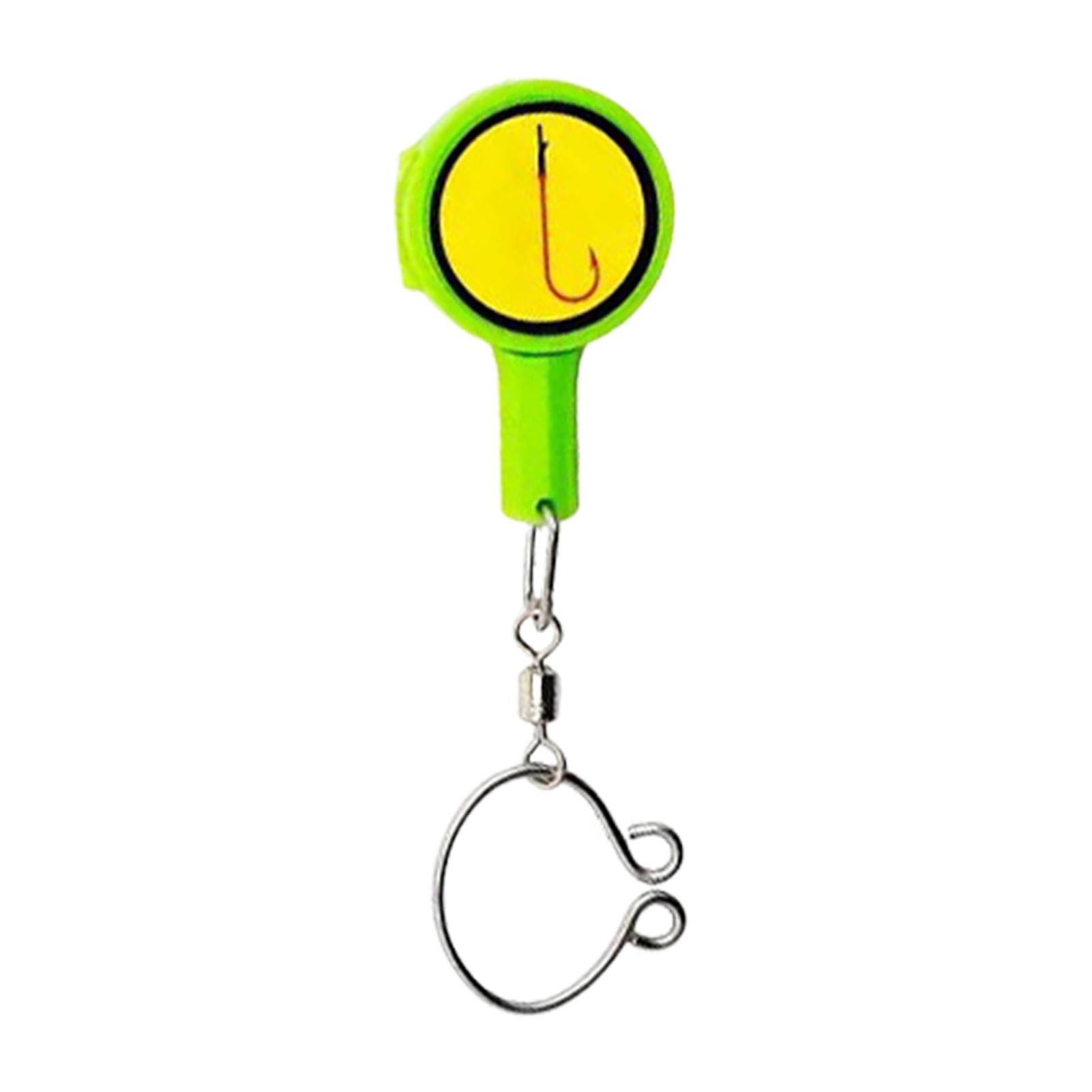 Fishing Knot Tying Tool Tackle Easy to Use and Convenient to Carry Fishing Gadget Suitable for Tying Line to Hooks зелёный