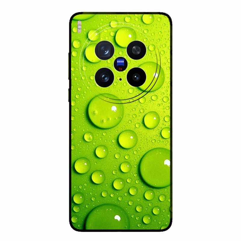 For Vivo X200 Ultra 5G Case Fashion Black Silicone Back Cover Case for X200 Ultra Protective Bumper VIVO X200 Ultra Phone Funda