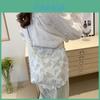 Trendy Canvas Tote Bag For Women Butterfly Design Spacious Everyday Handbag