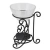 Essential Oil Burner Metal Iron Glass Vintage Home Decoration Tealight Candle Holder Wax Warmer Oil Burner