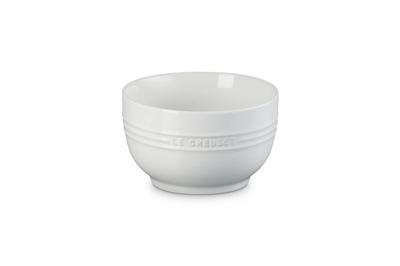 Le Creuset Bowl, 1100ml, White, Heat and Cold Resistant, Microwave, Oven, and Dishwasher Safe [Official Japanese Product]