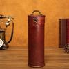 Europäische Designs Robuste Holz-Weinpräsentationsbox mit weicher Auskleidung für Weinliebhaber und Sammler Aufbewahrungslösung
