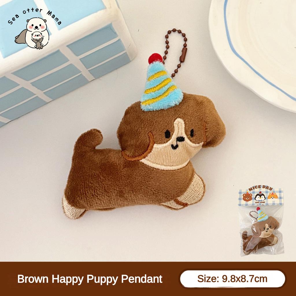 1 Pcs Cute Pet Pendant Backpack Keychain Versatile Pendant Creative Pendant