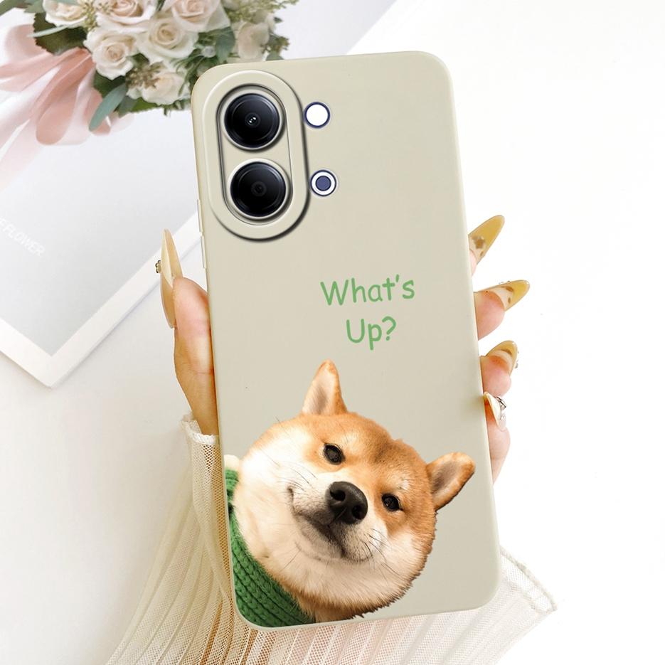 For Vivo Y05 4G Case Cute Dog Panda Cartoon Cover Shockproof Soft TPU Phone Case For Vivo Y11d Y 05 VivoY05 VivoY11d Fundas Bags