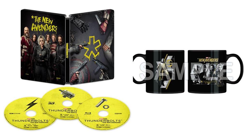 4K UHD 3D Set Includes Original Mug Collection Thunderbolts + + Blu-ray (Steelbook) [Blu-ray]