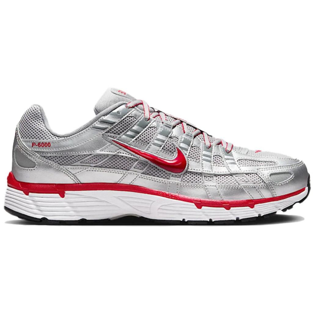 Teniska Nike P-6000 Metalická stříbrná Gym Red(CD6404-024)