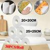 30Pcs Disposable Kitchen Cleaning Dish Cloths Roll, 25x25cm Absorbent Wiping Towels, Dry & Wet Use Household Cleaning Cloths