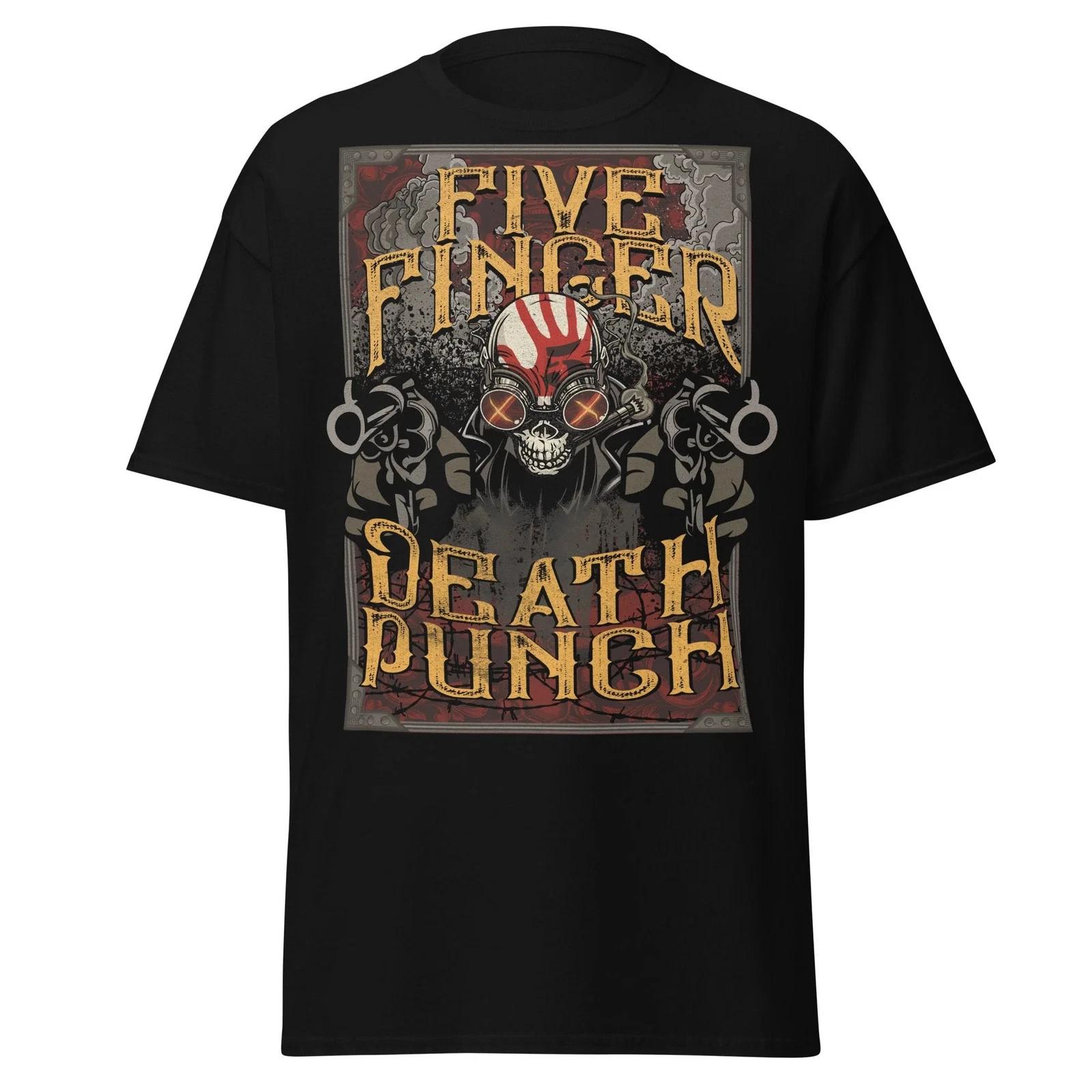 Five Finger Death Punch - Футболка с принтом Barrels Jumbo S