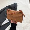Women's Fashion Shoulder Messenger Bags Are Popular Today, Early Spring New Versatile Straw Woven Portable Small Square Bags