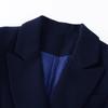 Tromman Professional Wool Blend Padded Lapel Coat