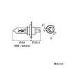 PIAA Halogen bulb for motorcycle headlights H4 earthquake resistant clear