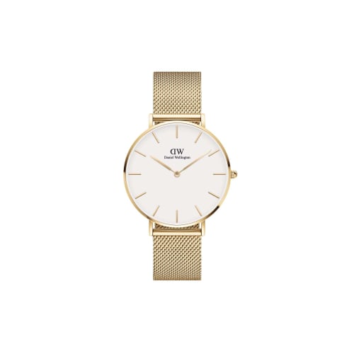 Daniel Wellington [Official Shop/2-Year Warranty/Authentic Import] DW Watch for Men and Women, Petite Evergold YG, 36mm, Stylish, Popular, Cute Mesh W