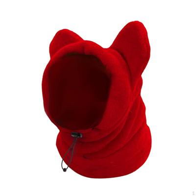 Dog Ear Muffs Hat ,Warm Hoodie Headwear Soft Wrap Windproof Quiet Cover Fleece for