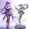 Keqing Genshin Impact Figurine Game Cartoon Model Toys Statuary Christmas Gifts