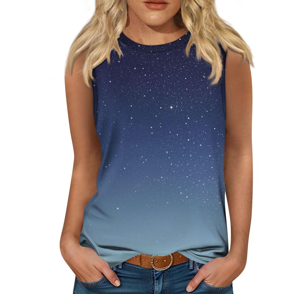 Women's Casual Tunic Tops To Wear With Leggings Sleeveless Shirts Flowy Tanks Blouses
